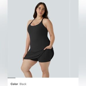 Mini dress with under shorts